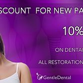 Discount for new patients 10%