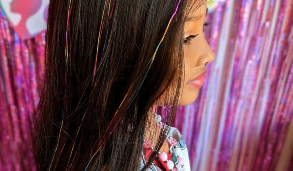 Hair Tinsel Tutorial