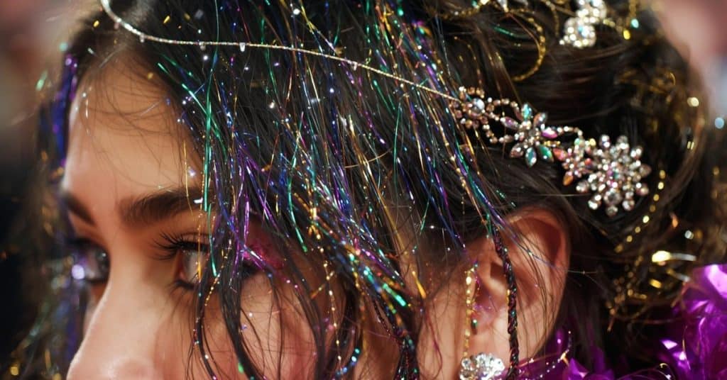 Hair Tinsel Sparkle and Shine with Gorgeous Hair Accessories and Styling Tips