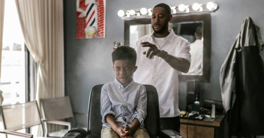 Glamorous Hair Tinsel and Trendy Kids Haircuts