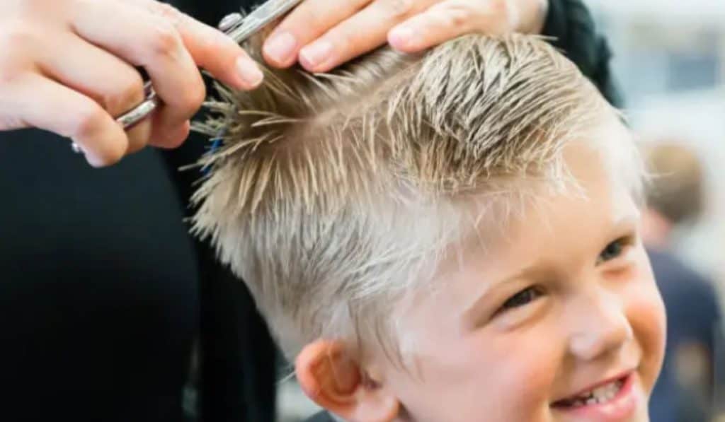 glamorous hair tinsel and trendy kids haircuts