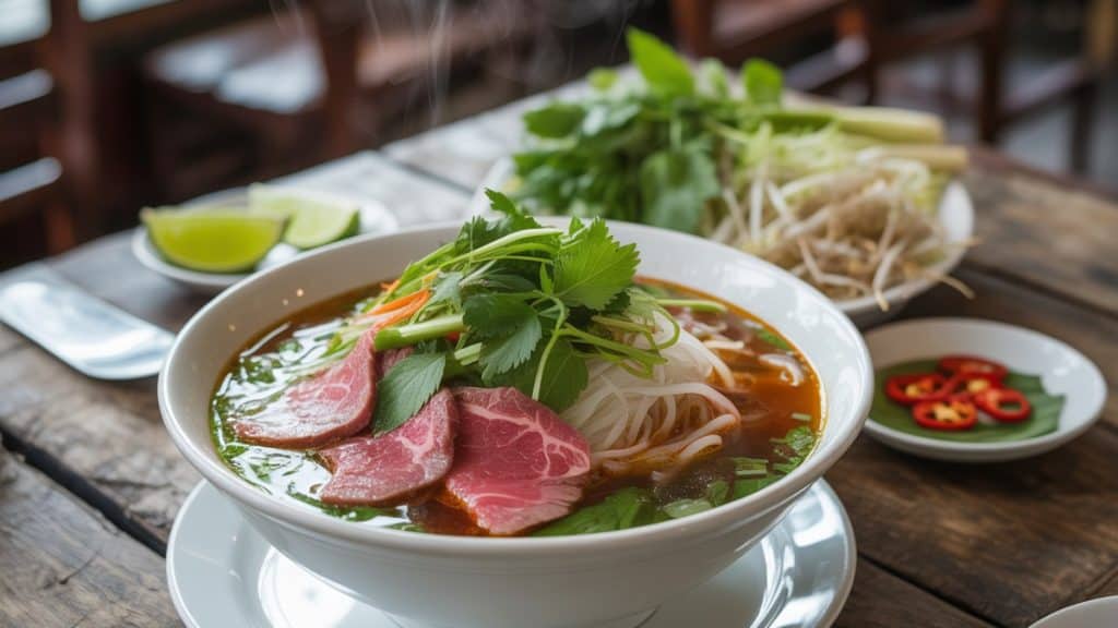 Authentic vietnamese pho