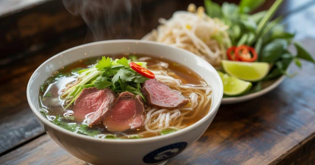 Authentic vietnamese pho